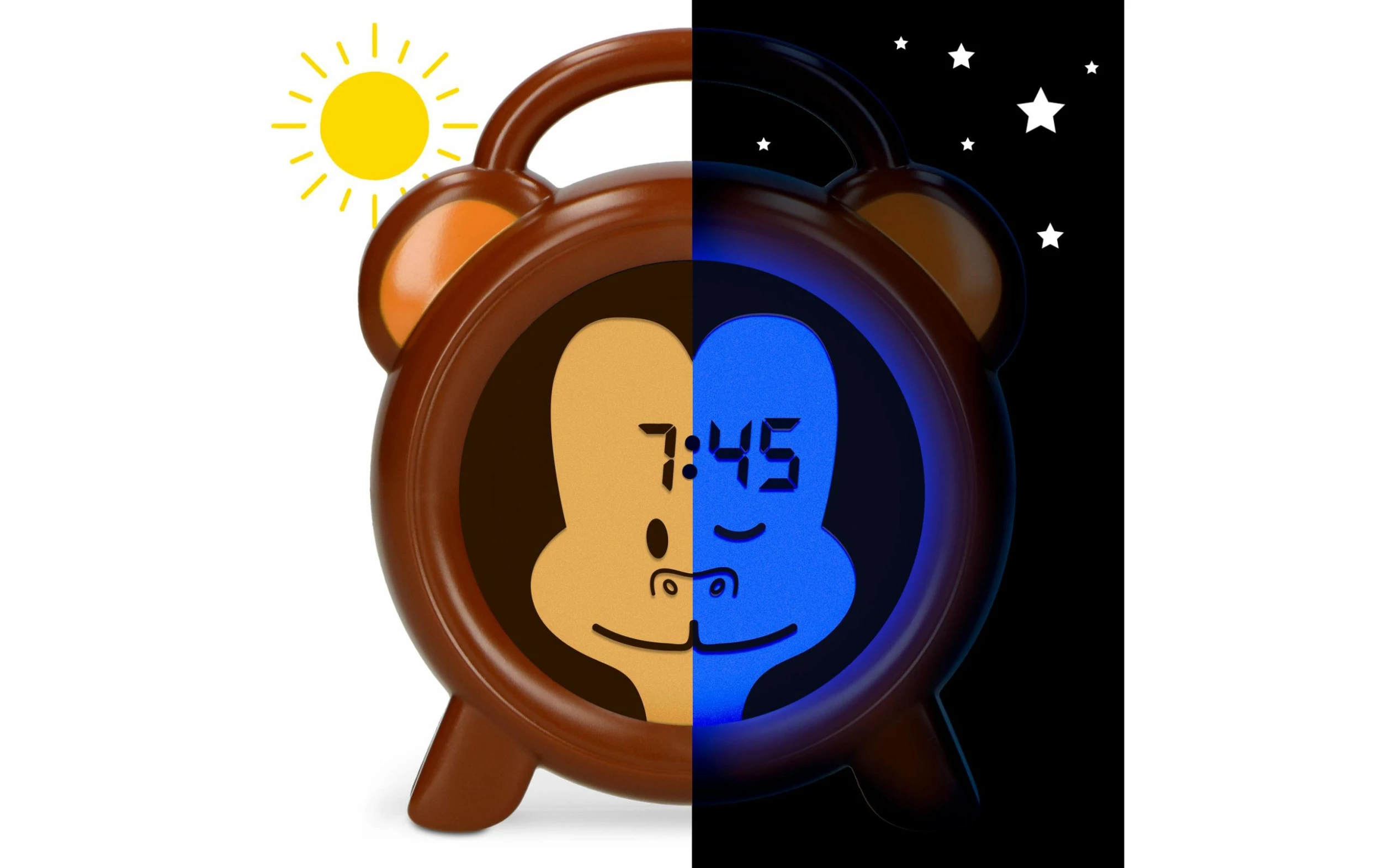 ALECTO Réveil & Veilleuse Monkey - Réveils – Image 3