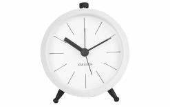 KARLSSON Réveil Classique Bouton Blanc Mat - Réveils