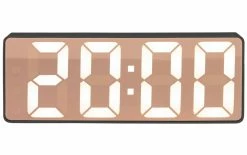 KARLSSON Réveil Numérique Mirror Noir - Réveils