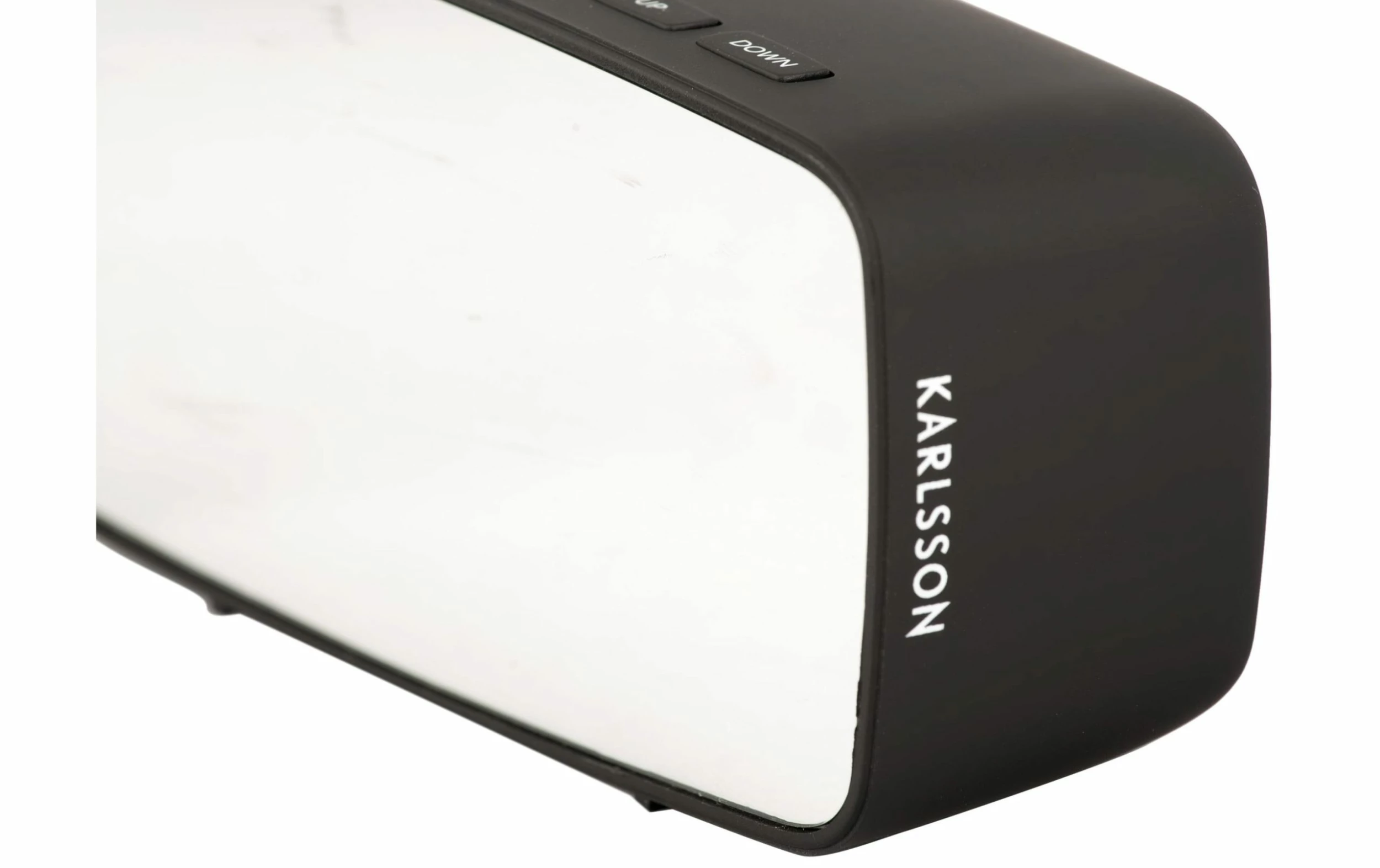 KARLSSON Réveil Numérique Mirror Ovale Noir - Réveils – Image 3