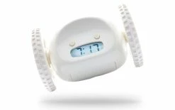 Réveil En Fuite Clocky Blanc - Réveils