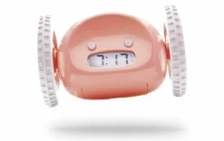 Réveil En Fuite Clocky Rose - Réveils