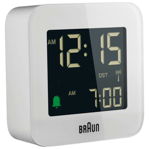 Braun BC08-DCF White - Réveil, Radio - Réveils