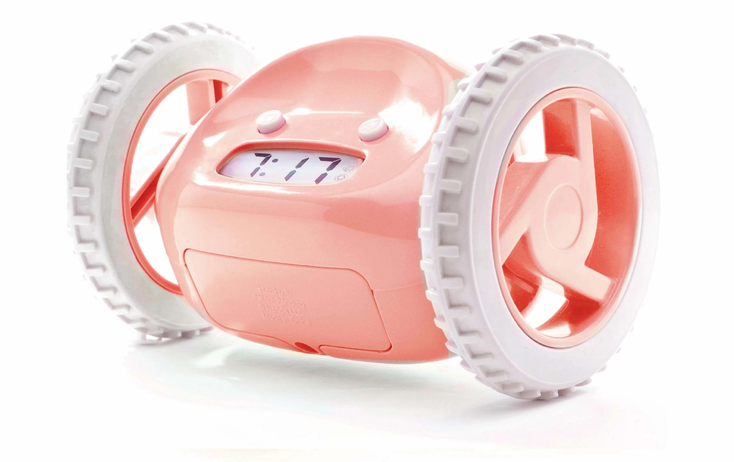 Réveil En Fuite Clocky Rose - Réveils – Image 3