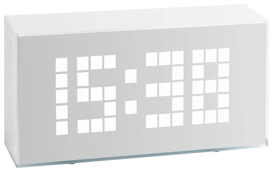 TFA Dostmann Réveil Numérique Bloc De Temps Blanc - Réveils