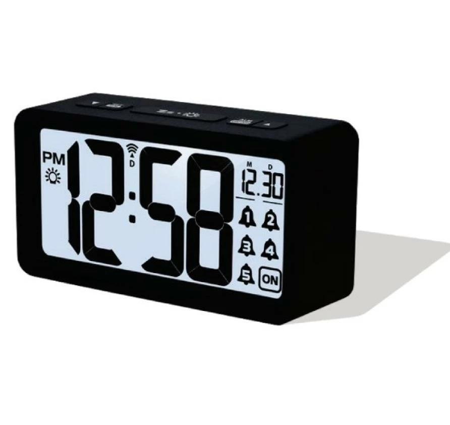 Technoline Réveil Radio-piloté WT 496 Noir - Réveils