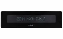 Technoline Réveil Radio-piloté WT435 Noir - Réveils