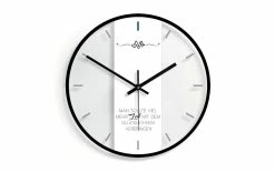 Trenddeko Horloge Murale En Disant Ø 30 Cm, Verre - Horloge Murale