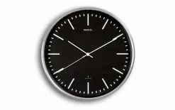 Horloge Murale MAULfly à 30 Cm Noir/Argenté - Horloge Murale