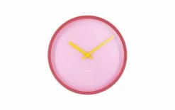 Remember Horloge Murale Rose Ø 30 Cm, Rose - Horloge Murale
