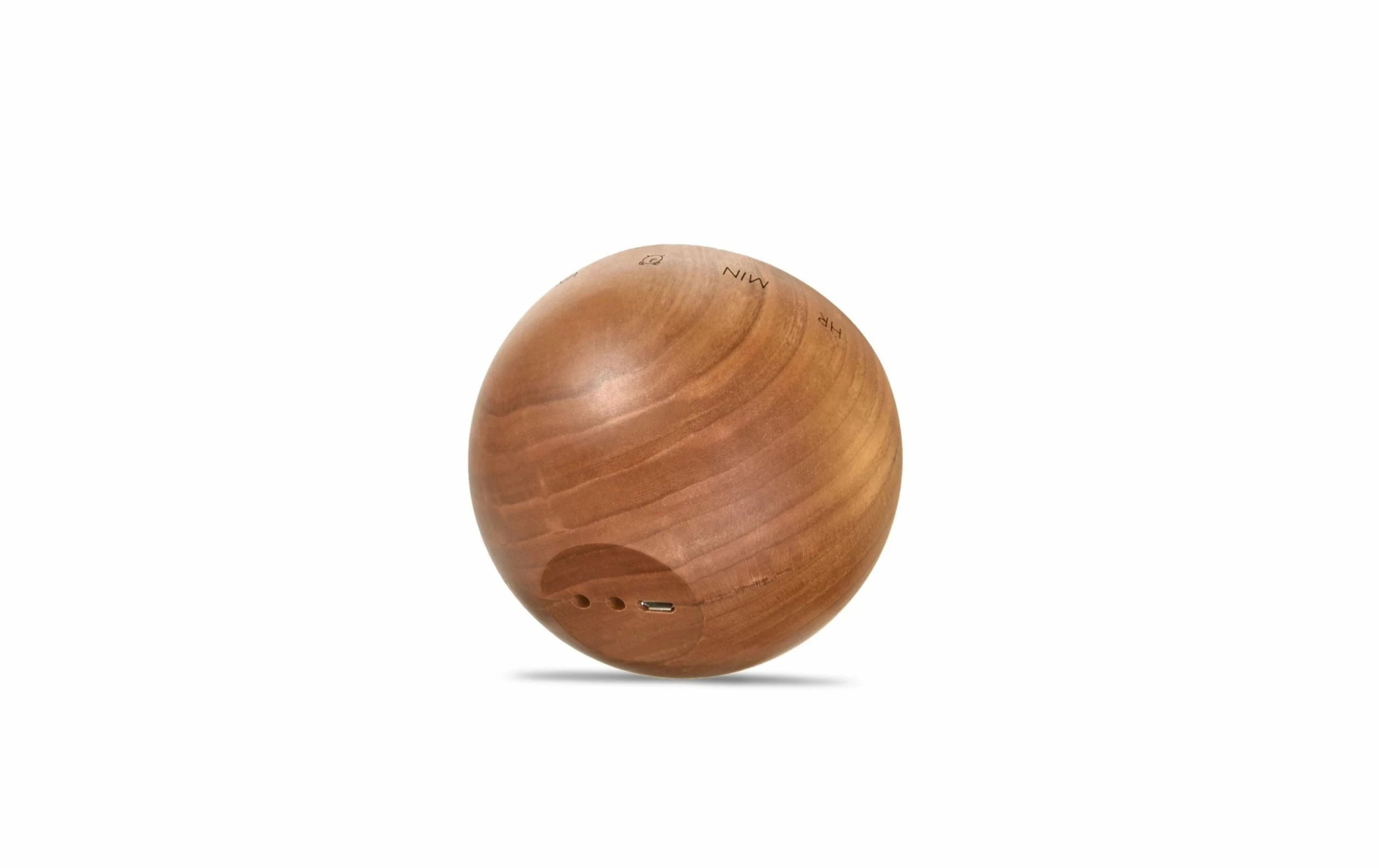 Gingko Réveil Numérique Tumbler Click Clock Marron - Réveils – Image 2