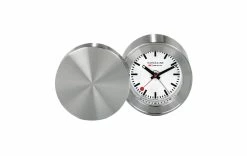 Mondaine Réveil Classique Ø 5 Cm, Argent - Réveils