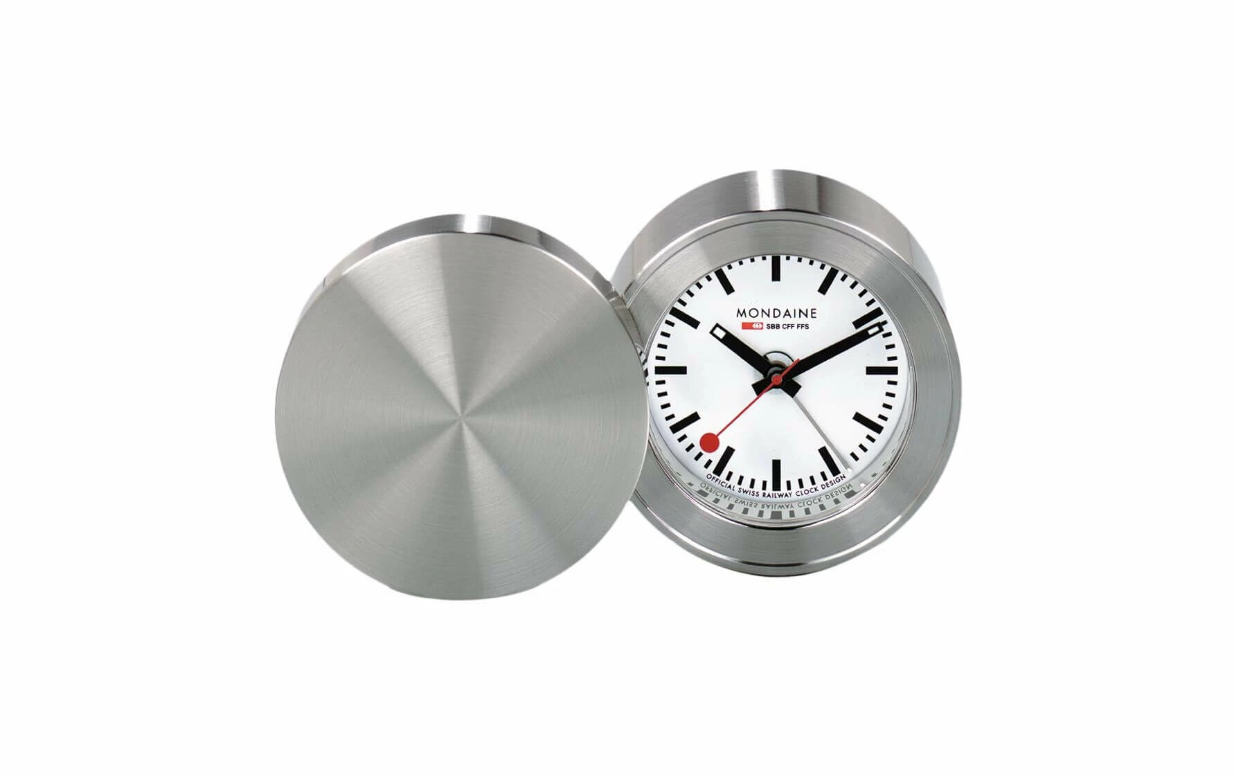 Mondaine Réveil Classique Ø 5 Cm, Argent - Réveils