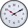NeXtime Horloge Murale Bernard Ø 25 Cm Blanc - Horloge Murale