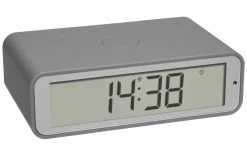 TFA Dostmann Réveil Radio-piloté Twist Gris - Réveils