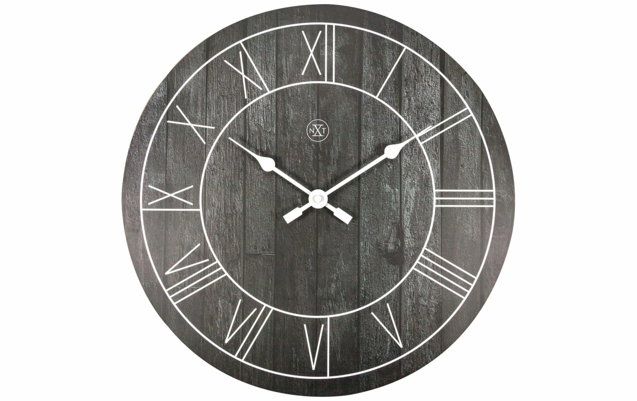 NeXtime Horloge Murale Paul Ø 40 Cm Noir - Horloge Murale