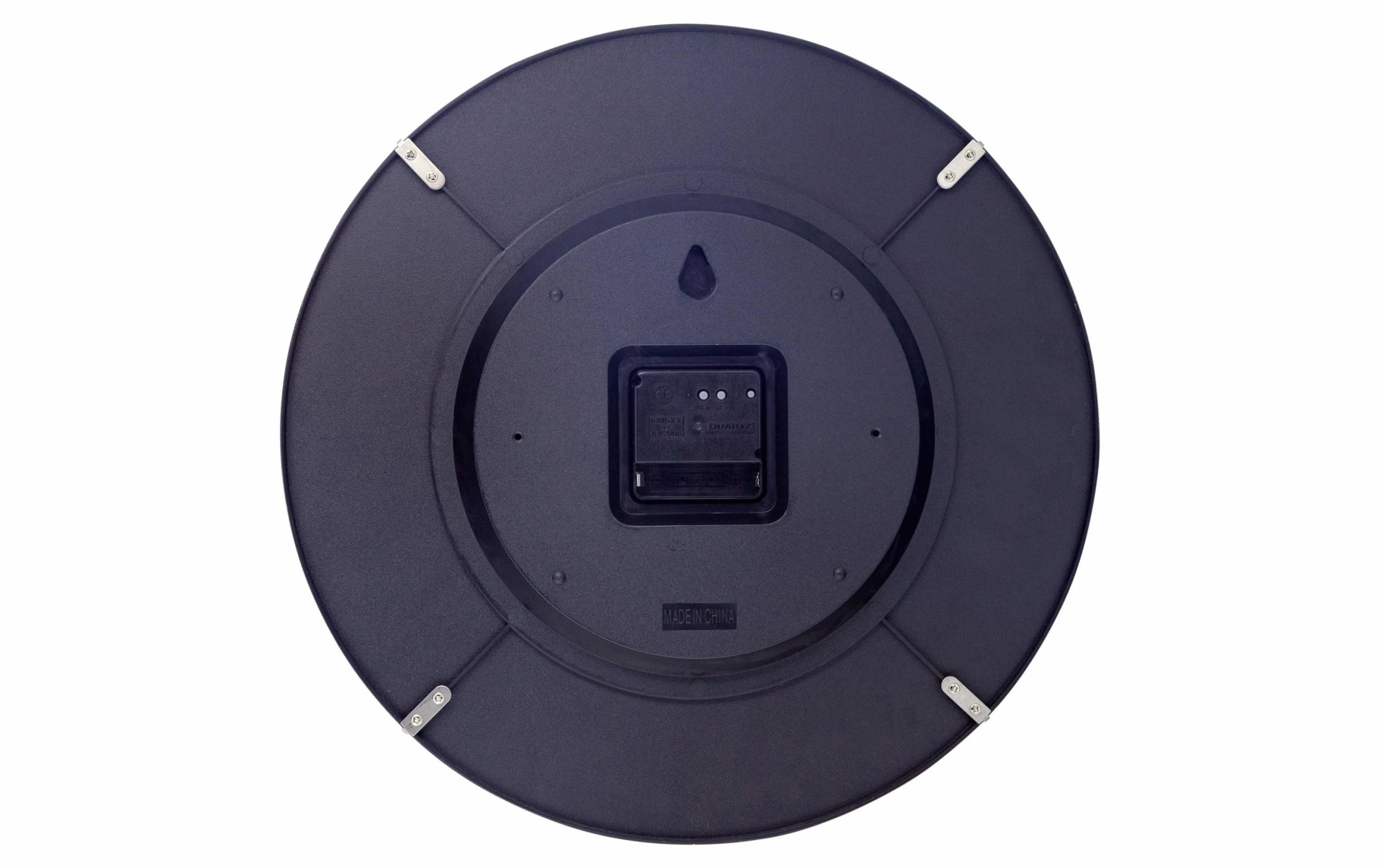 NeXtime Horloge Murale Radio Atomic Ø 35 Cm, Noir - Horloge Murale – Image 3