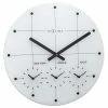 NeXtime Horloge Murale Big City Ø 43 Cm, Blanc - Horloge Murale