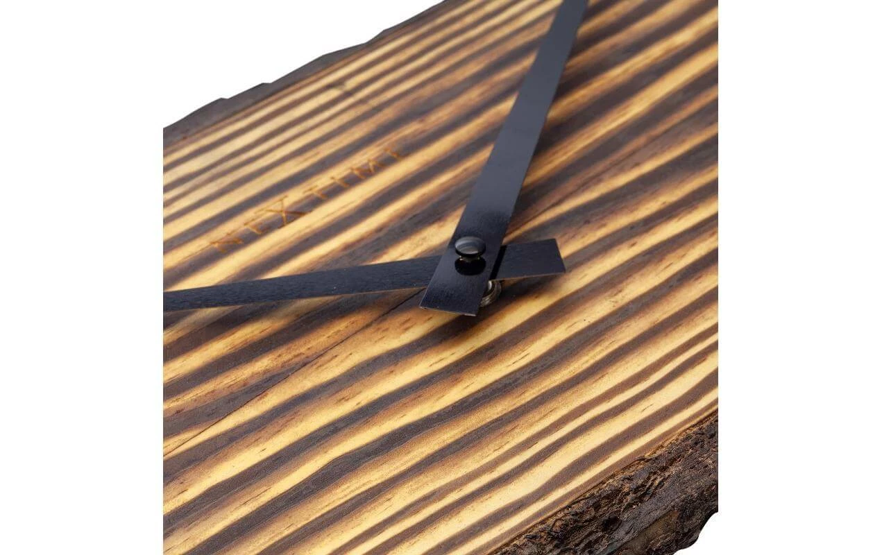 NeXtime Horloge Murale Grande Forêt Ø 45 Cm, Brun - Horloge Murale – Image 3