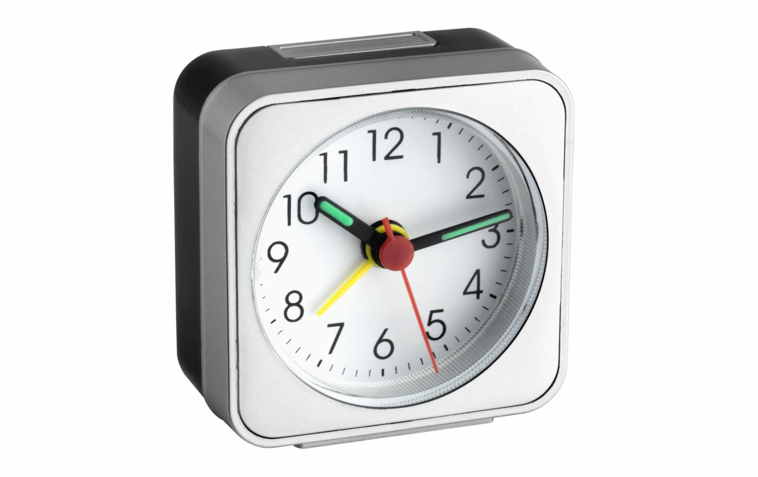 TFA Dostmann Réveil Classique Argent - Réveils