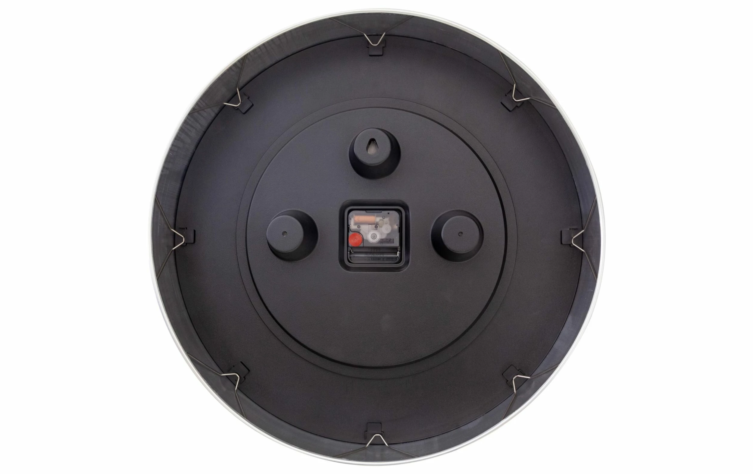 NeXtime Horloge Murale Station Ø 45 Cm, Argenté/Blanc - Horloge Murale – Image 3