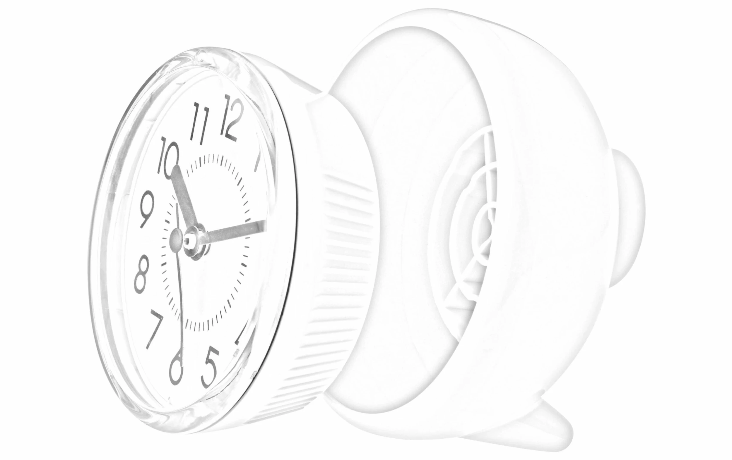 TFA Dostmann Horloge De Salle De Bain Analogique Ø 10,2 Cm, Vert Foncé - Horloge Murale – Image 2