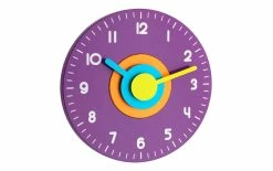 TFA Dostmann Horloge Murale Ø 23 Cm, Violet - Horloge Murale