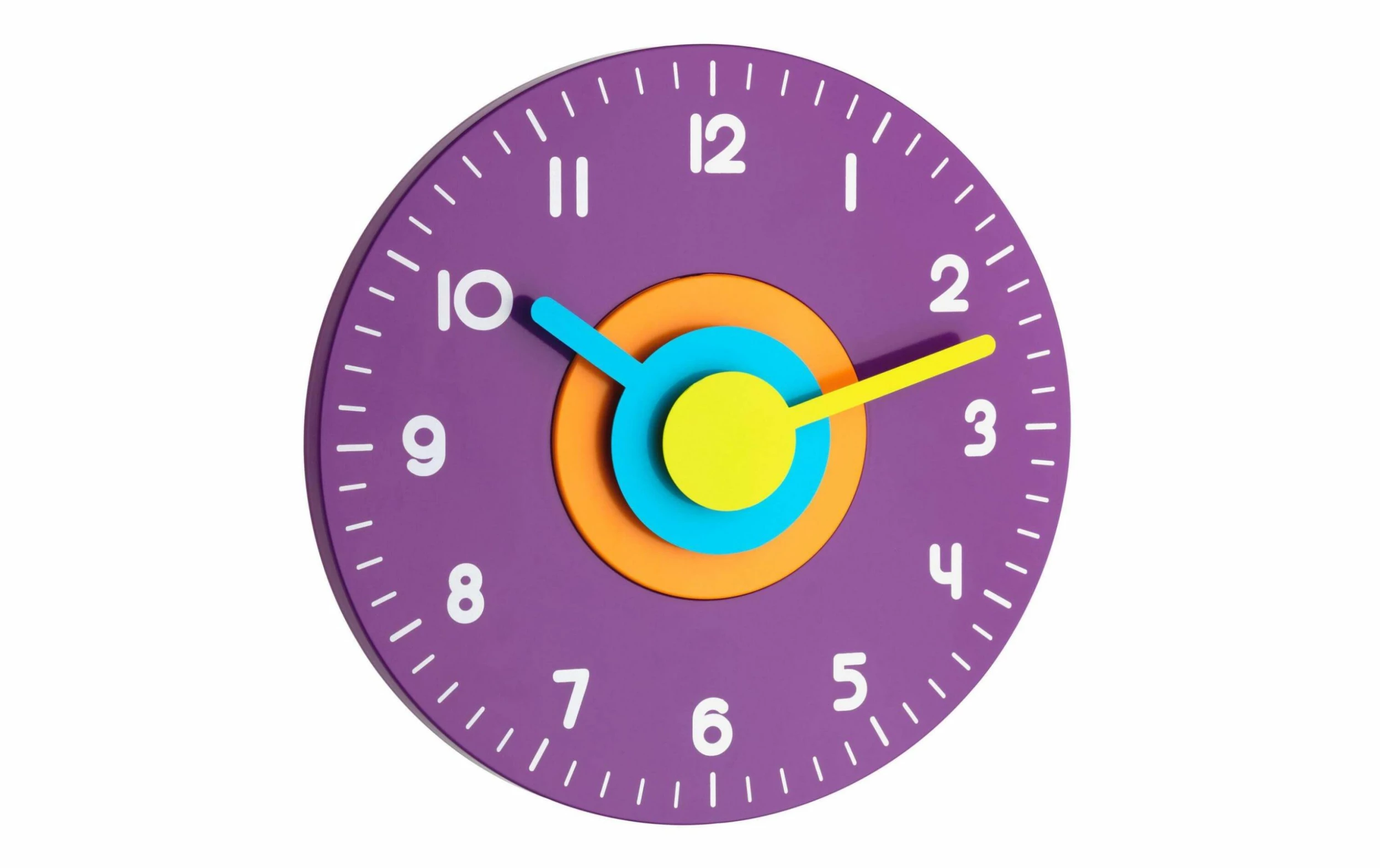 TFA Dostmann Horloge Murale Ø 23 Cm, Violet - Horloge Murale