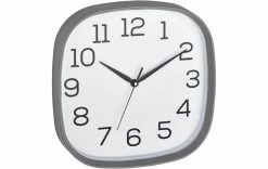 TFA Dostmann Horloge Murale Avec Usine De Balayage Gris - Horloge Murale