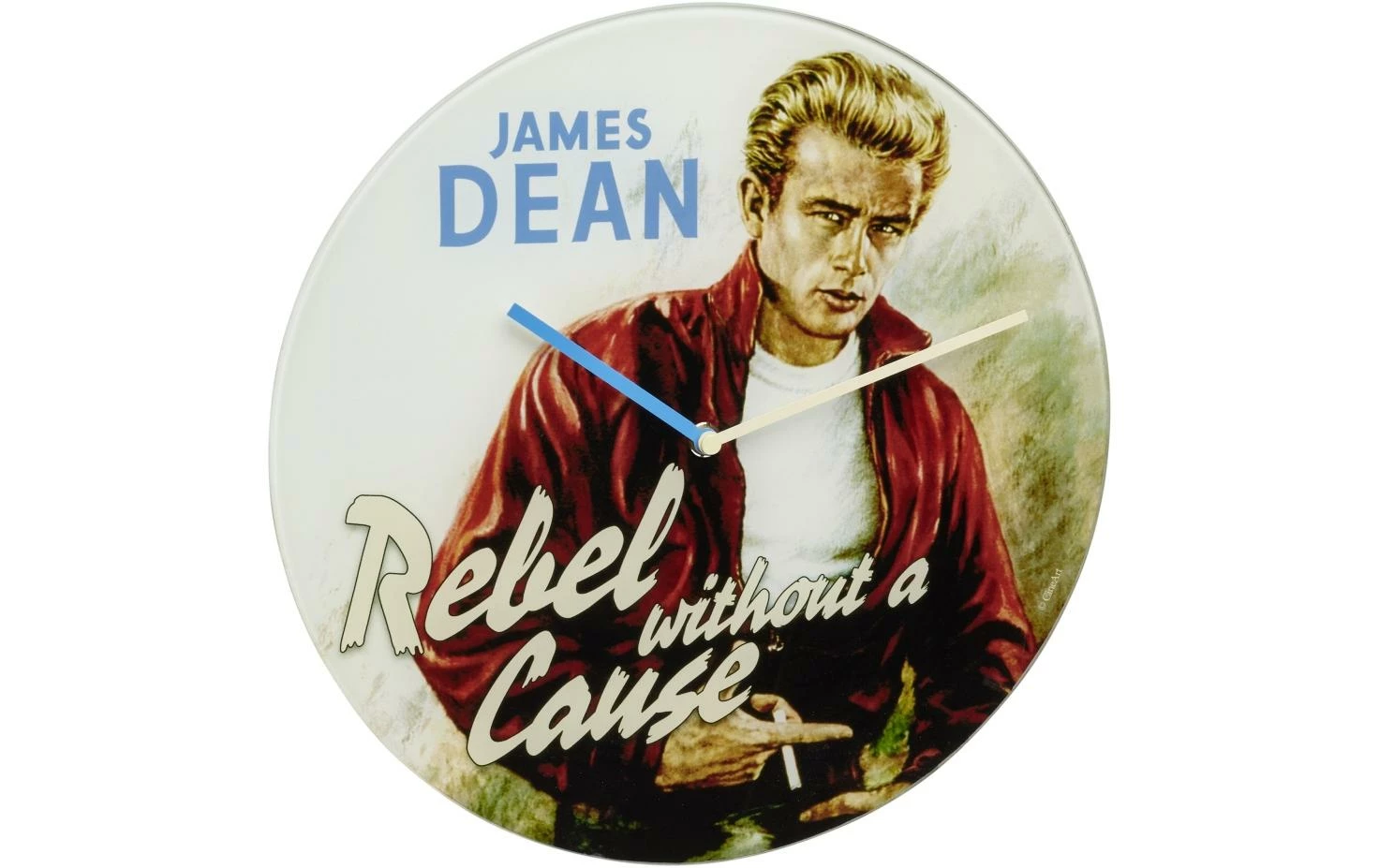 TFA Dostmann Horloge Murale Légendes Du Cinéma James Dean, Ø 30 Cm - Horloge Murale – Image 2