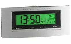 TFA Dostmann Réveil Radio-piloté Avec Affichage De La Température - Réveils