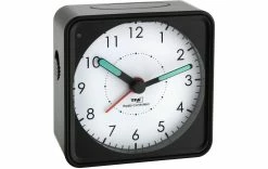 TFA Dostmann Réveil Radio-piloté Picco Noir - Réveils