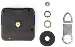 NeXtime Horloge Silencieux 5,5 X 5,5 Cm, Noir - Horloge Murale