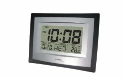 Technoline Horloge Murale WS8004 Argenté - Horloge Murale