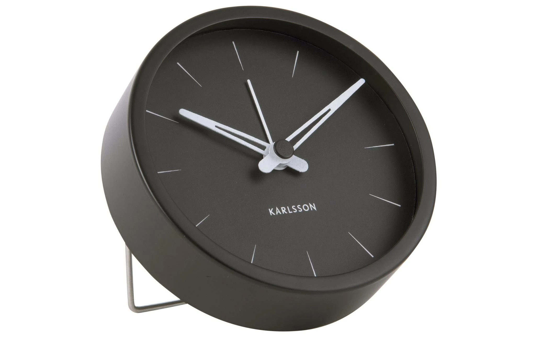 KARLSSON Réveil Classique Leurre Noir - Réveils