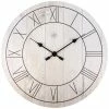 NeXtime Horloge Murale Paul Ø 40 Cm Blanc - Horloge Murale