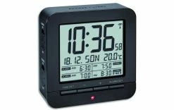 TFA Dostmann Réveil Numérique Avec Affichage De La Température Noir - Réveils