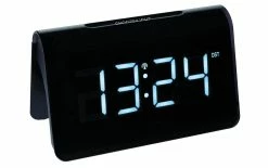 TFA Dostmann Réveil Radio-piloté Icon Noir, Blanc - Réveils