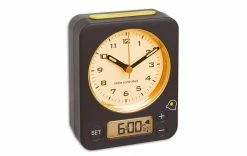 TFA Dostmann Réveil Radio-piloté Combo Jaune/noir - Réveils