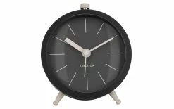 KARLSSON Réveil Classique Bouton Noir Mat - Réveils