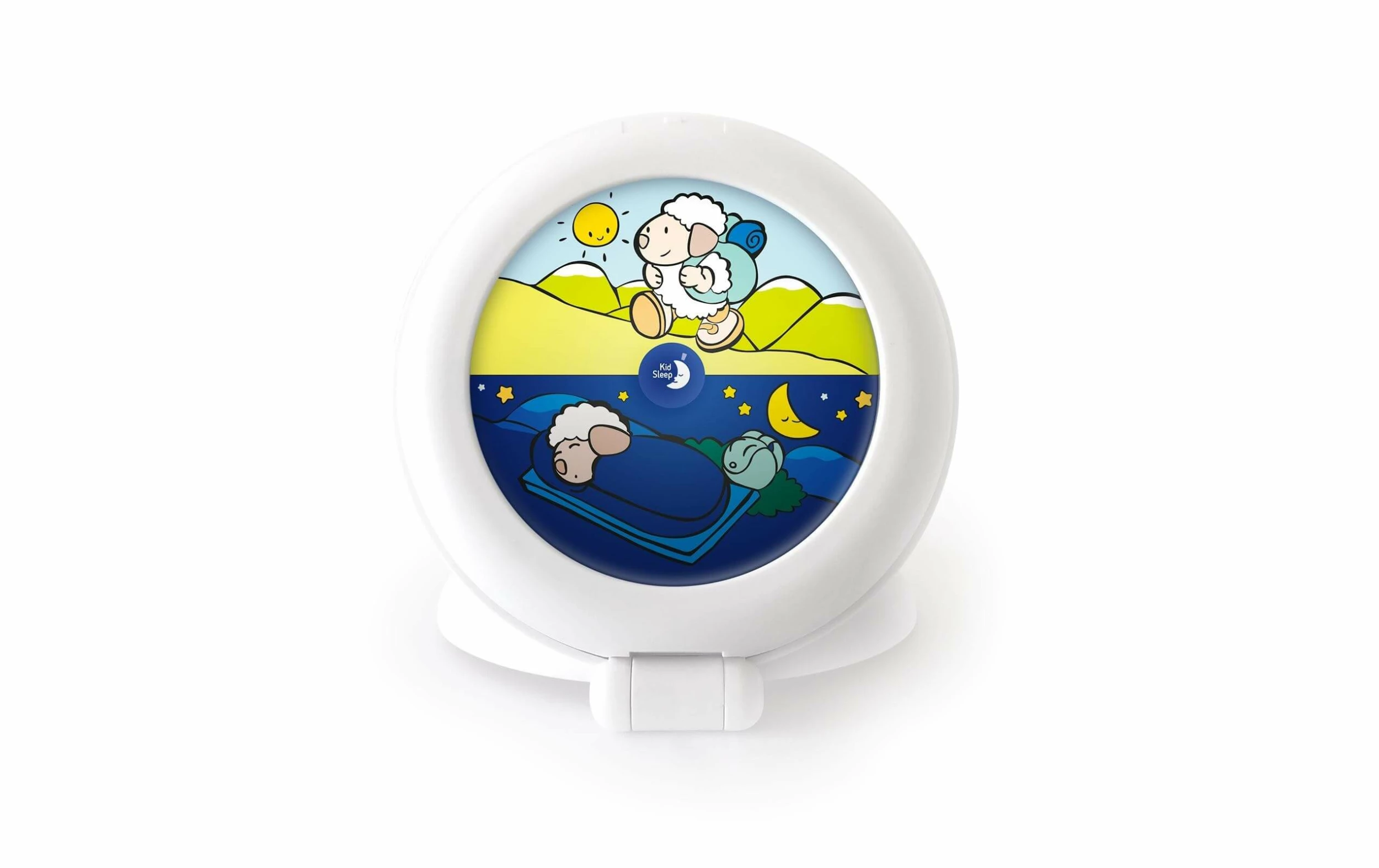 Pabobo Réveil KidSleep Globetrotter Blanc - Réveils