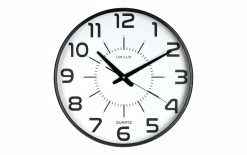 UNiLUX Horloge Murale Maxi Pop Ø 37,5 Cm, Noir - Horloge Murale