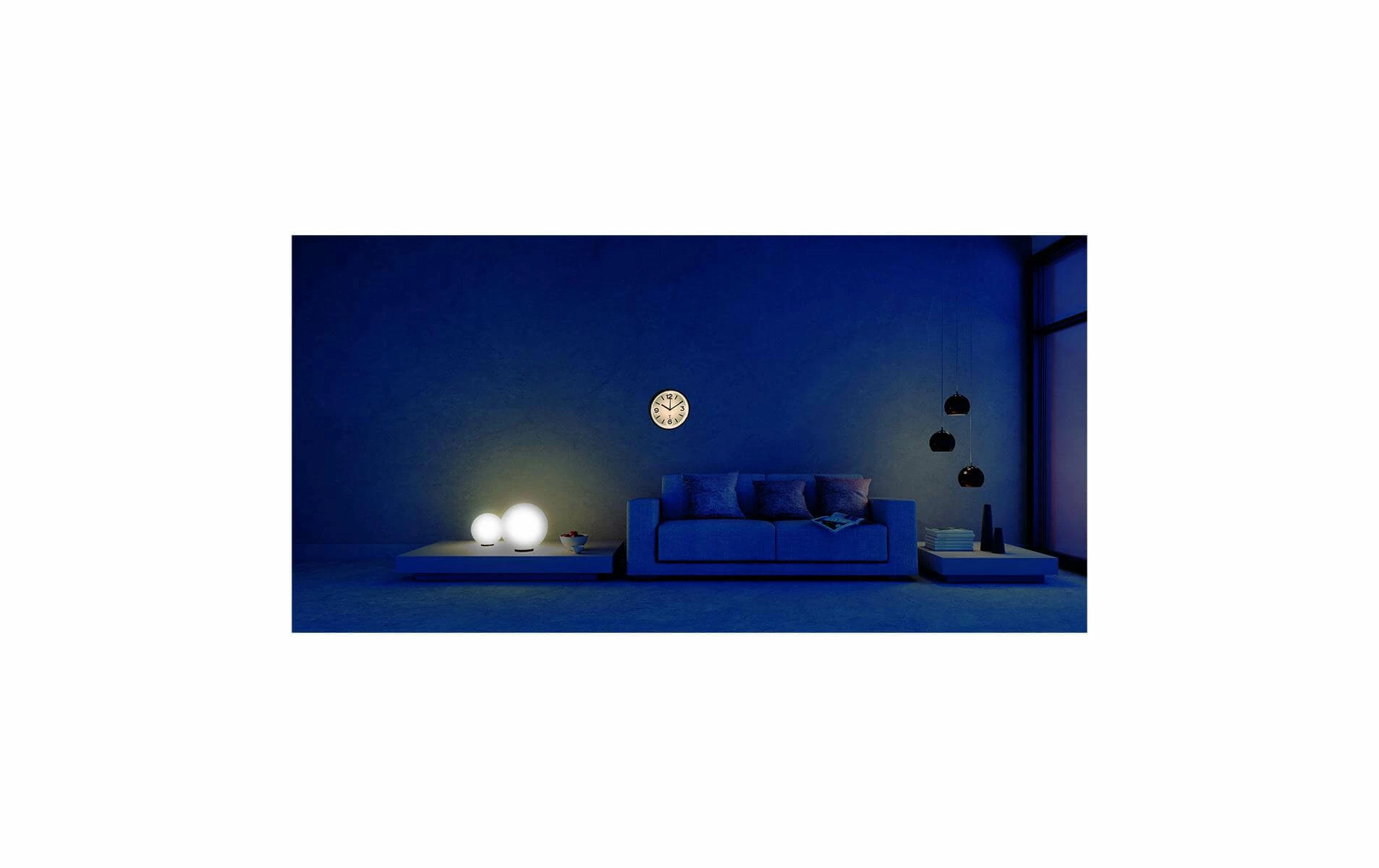 TFA Dostmann Horloge Murale Radio Blanc - Horloge Murale â Image 2