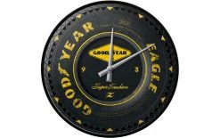 Nostalgic Art Horloge Murale Good Year Ø 31 Cm, Noir - Horloge Murale
