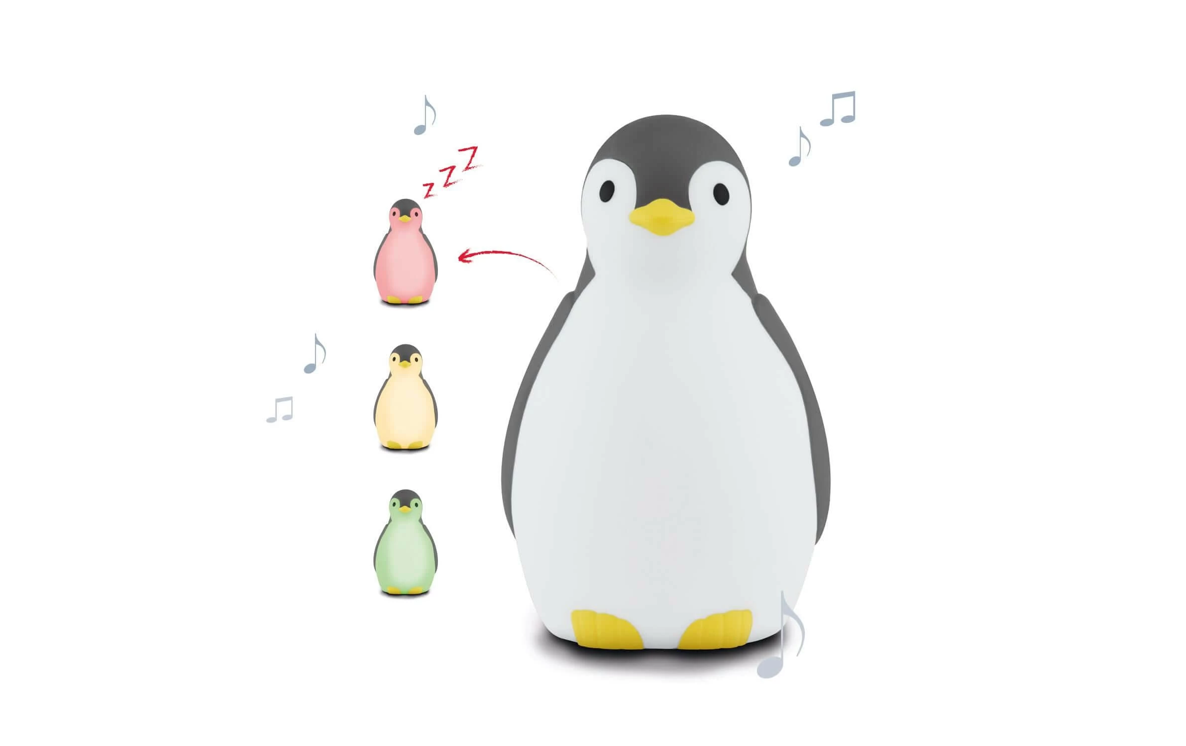 ZaZu Réveil Entraîneur De Sommeil Pingouin Pam - Réveils – Image 2