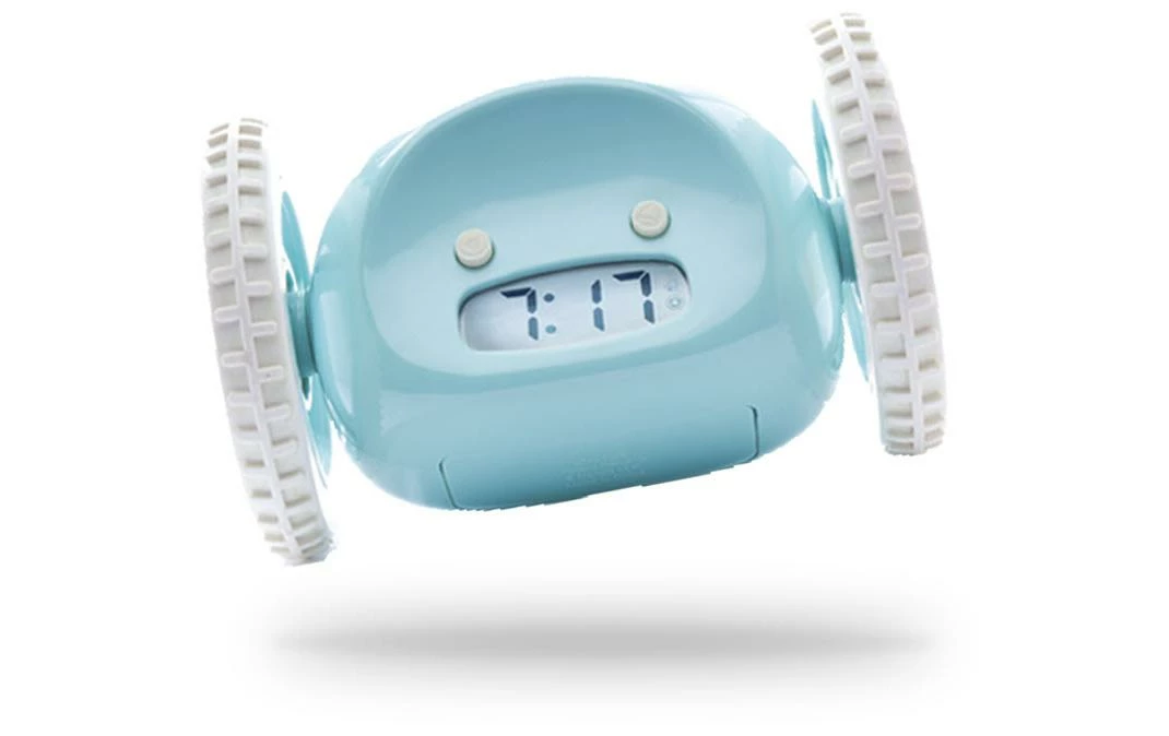 Réveil En Fuite Clocky Bleu Clair - Réveils