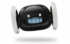 Réveil En Fuite Clocky Noir - Réveils