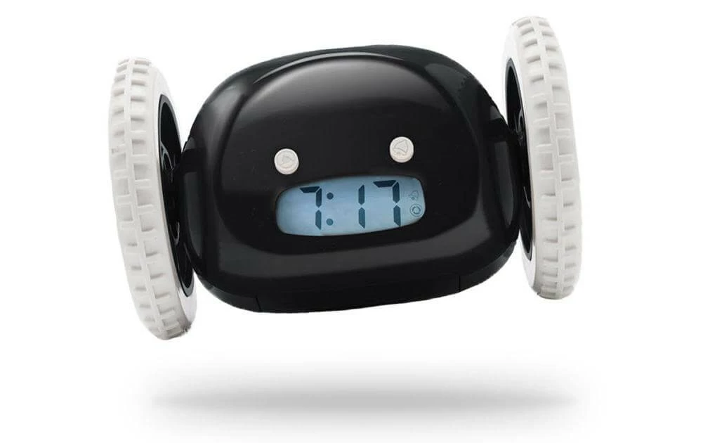 Réveil En Fuite Clocky Noir - Réveils