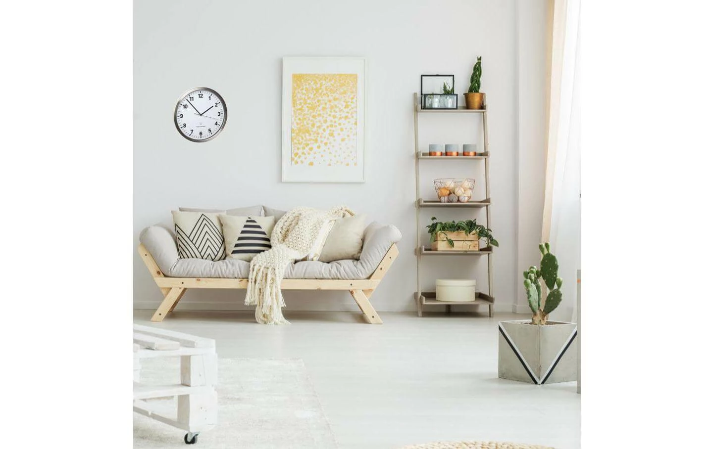 TFA Dostmann Horloge Murale Radio Ø 30.5 Cm, Argent - Horloge Murale – Image 3