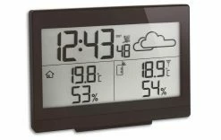 TFA Dostmann Station Météo Casa 35.1135.01 Noir - Stations Météo